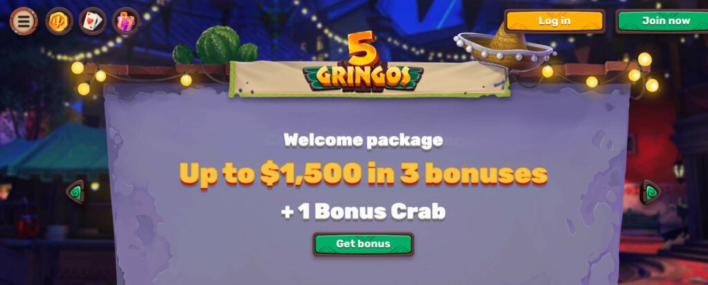 5gringos casino lobby