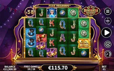 Big Top Bonanza Megaways™ Free Spins