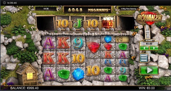 Bonanza Megaways™ Gameplay Screenshot