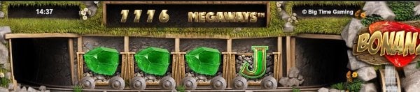 Bonanza Megaways™ Horizontal Reel Screenshot