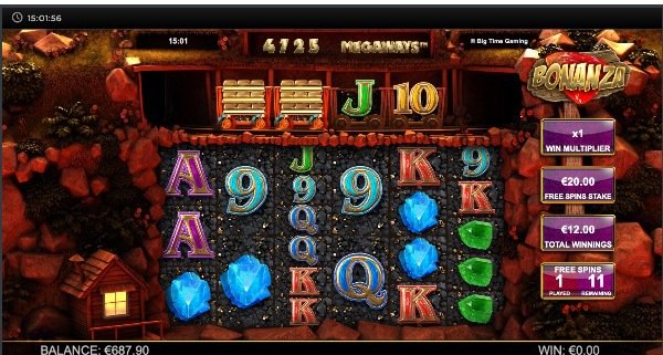Bonanza Megaways™ Unlimited Win Multiplier Screenshot
