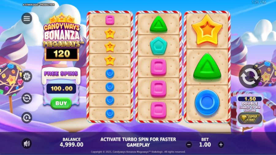 Candyways Bonanza Megaways™ Gameplay