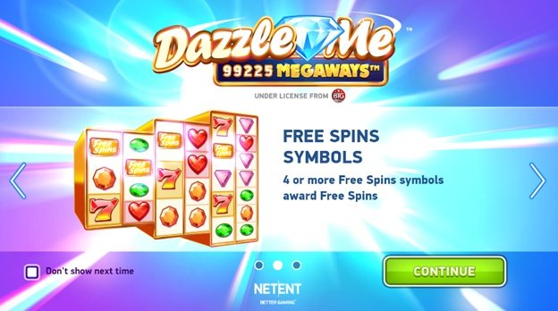 Dazzle Me Megaways™ Free Spins