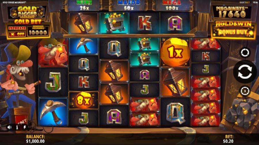 Gold Digger Megaways™ Slot Design