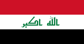 Irag flag 325x170