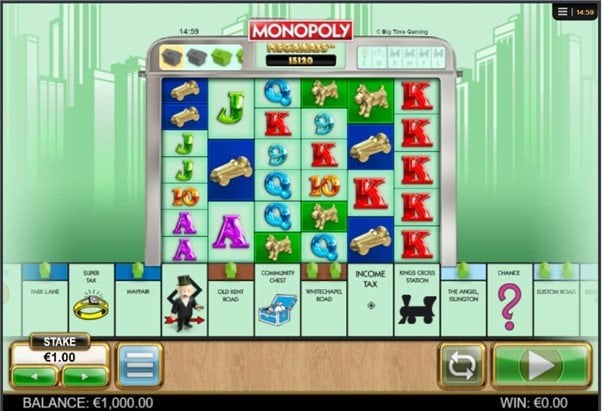 Monopoly Megaways™ Screenshot