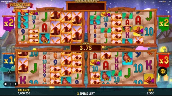 Musketeer Megaways™ Free Spins