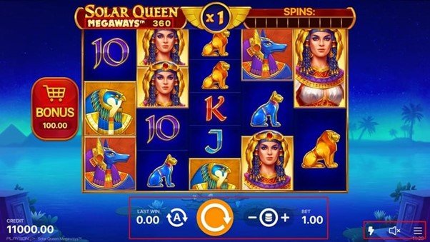 Solar Queen Megaways™ Gameplay