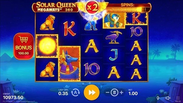 Solar Queen Megaways™ Winnings Multiplier