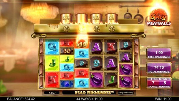 Spicy Meatballs Megaways™ Free Spins Bonus Round