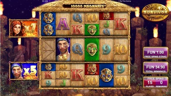 Survivor Megaways™ Free Spins