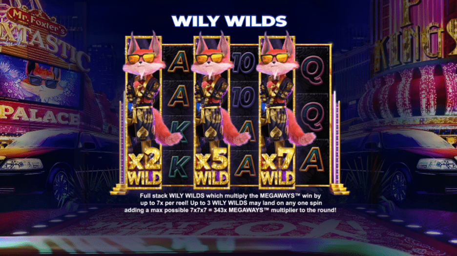 What The Fox Megaways™ Wily Wild Bonus Feature