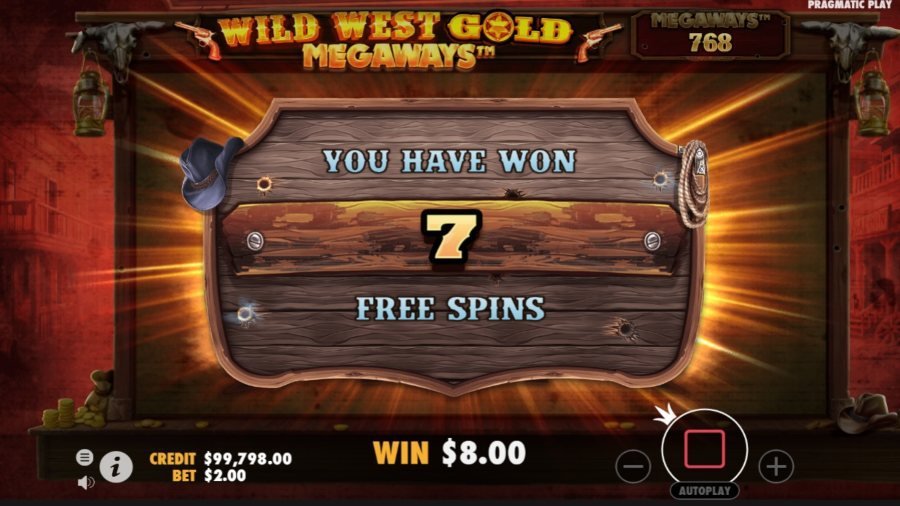 Wild West Gold Megaways™ Free Spins