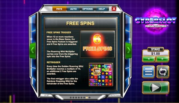 cyberslot-megaclusters-free-spins