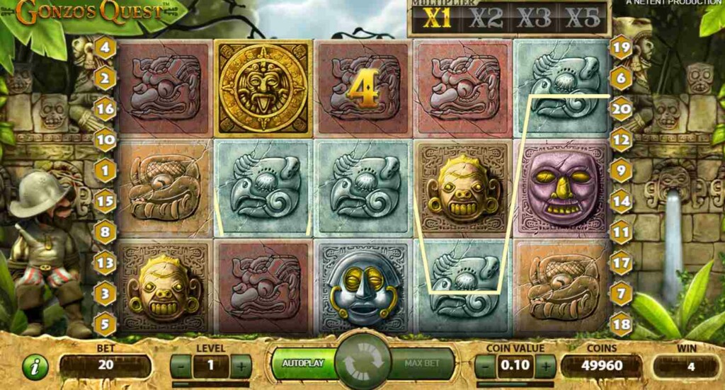 gonzos quest screenshot
