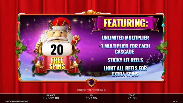 santa-king-megaways-20-free-spins