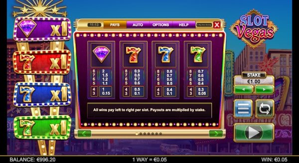 slot-vegas-megaquads-paytable