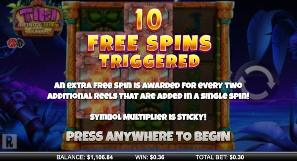 tiki-infinity-reels-megaways-10-free-spins