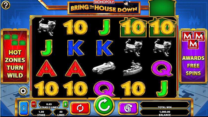 Screenshot Monopoly Bring the House Down