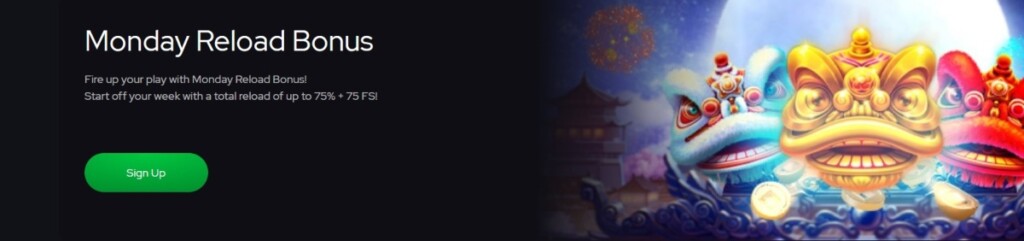 A screenshot of Katsubet Casino Reload offer