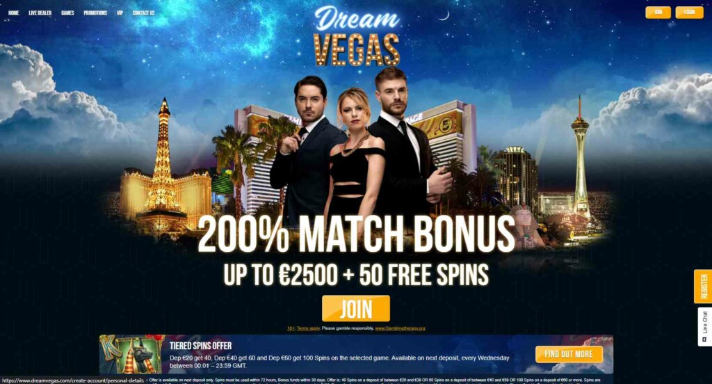 Dream Vegas ROW Viking