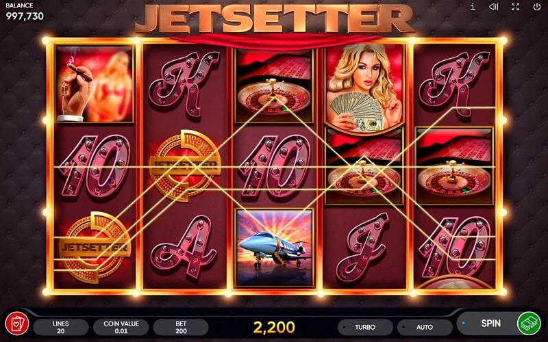 Jetsetter Endorphina Video Slot