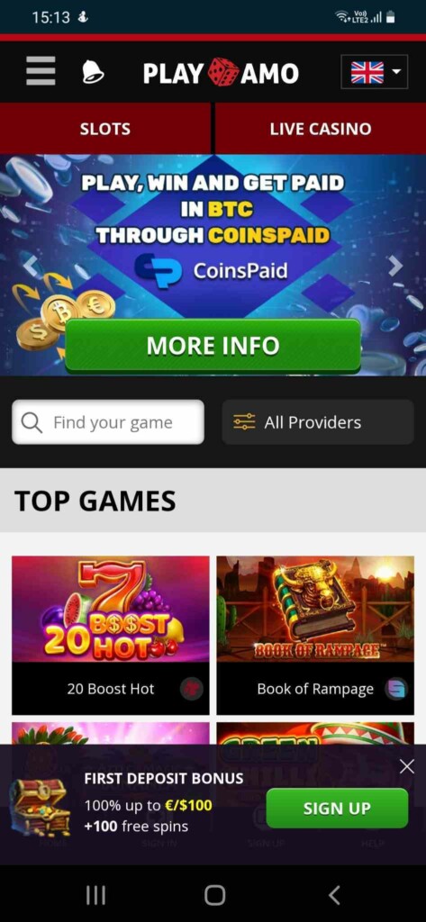 Playamo App Android