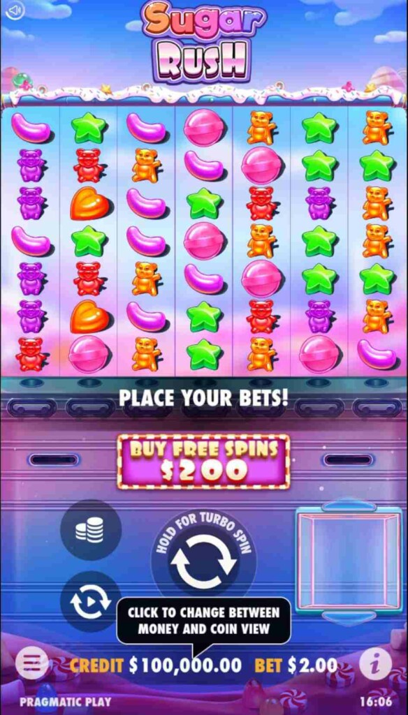 Sugar Rush Slot Mobile Android
