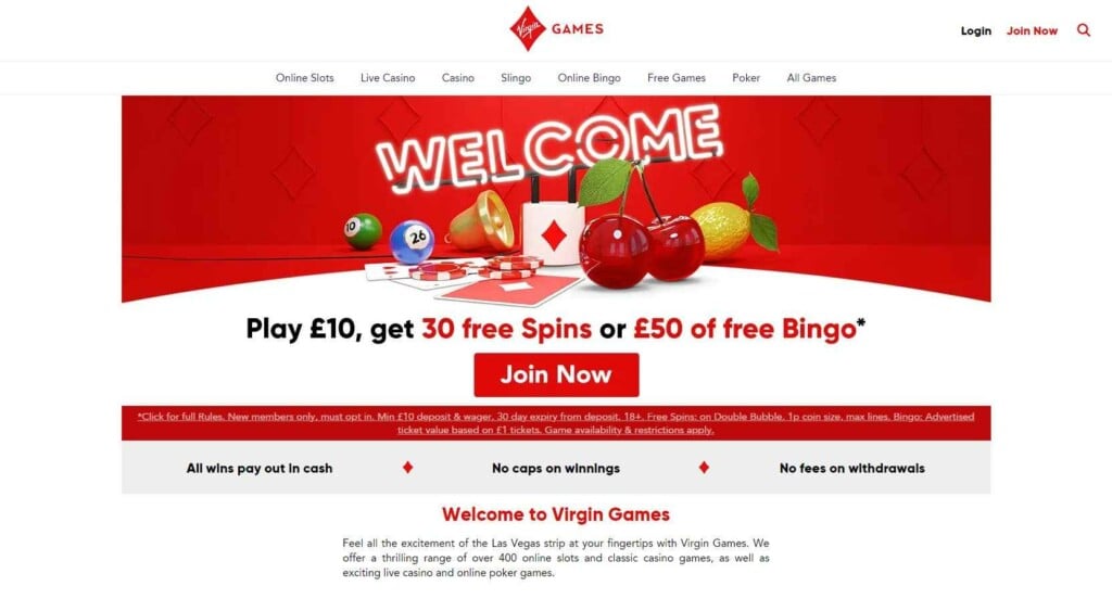 Virgin Games Gamesys