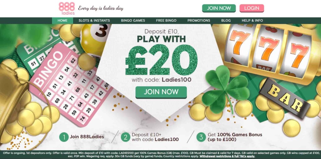 888Ladies Welcome Bonus