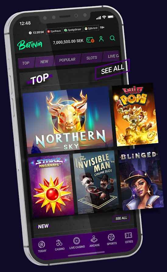 Betinia Casino App Sweden