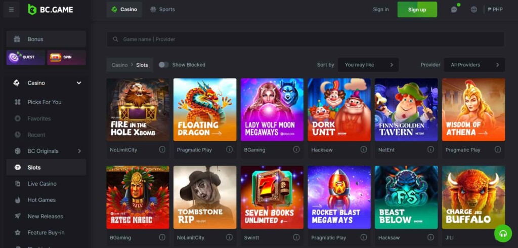 ETH Slot Games