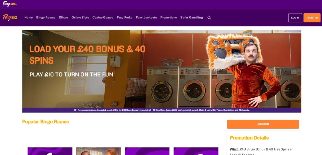 Foxy Bingo Welcome Bonus