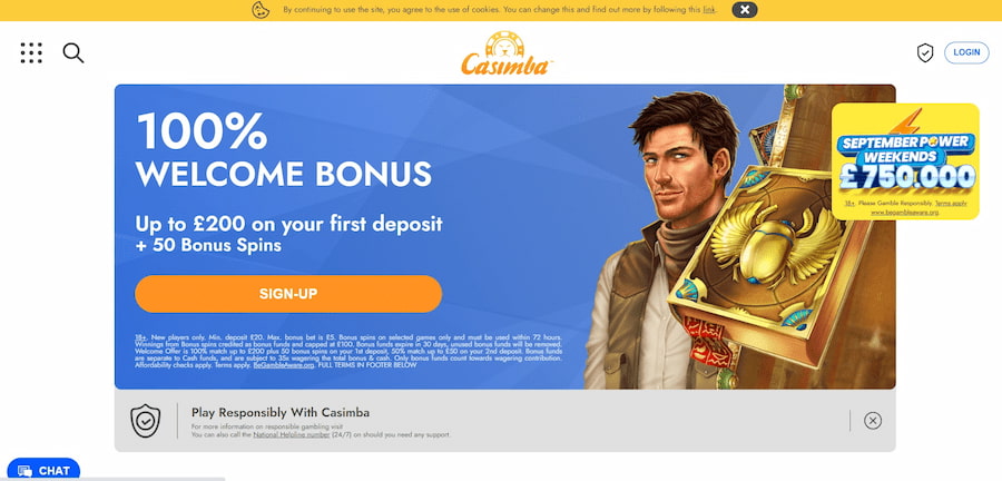 Casimba UK Casinos