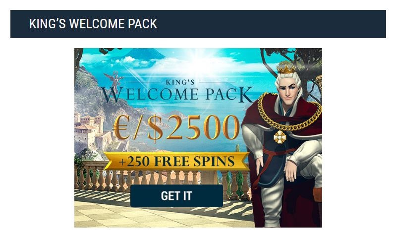 Casino Bonus King Billy Welcome Bonus