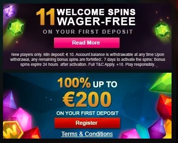 Casino Bonus VideoSlots Bonus