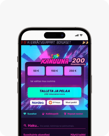 Kanuuna Casino Mobile Finland