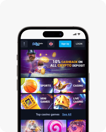 A screenshot of Mystake Homepage Mobile