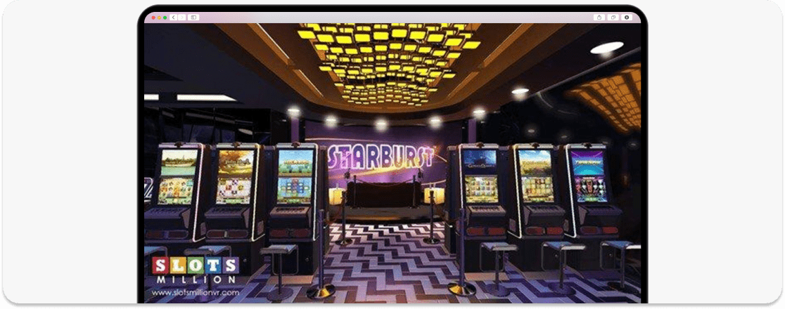 Inside a VR Casino at Slots Million