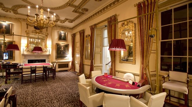 The Clermont Club Exclusive Casino in Mayfair